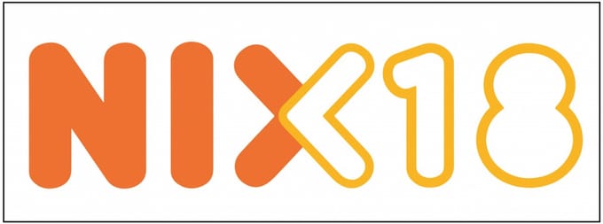 Nix 18 bord, kunststof 400 x 150 mm