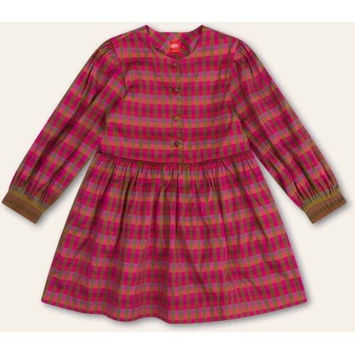 Oilily Duchess Jurk- maat116/6yr Groen Moss
