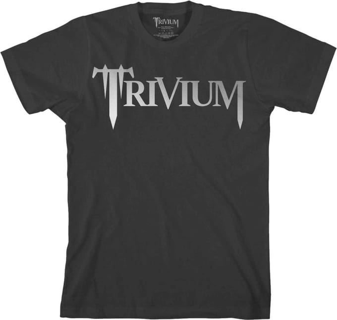 Trivium - Classic Logo Heren T-shirt - M - Zwart