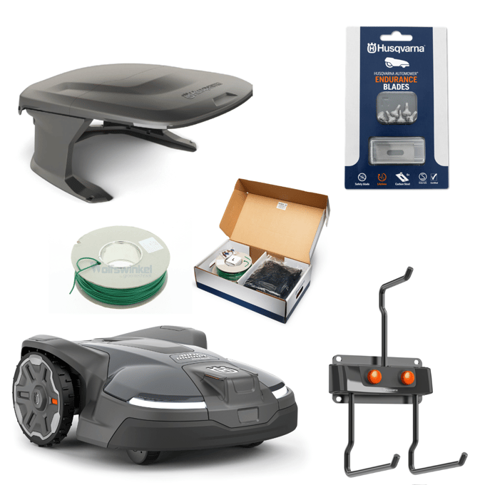 Husqvarna 450X NERA Automower Actie Bundel Installatie met Draad!