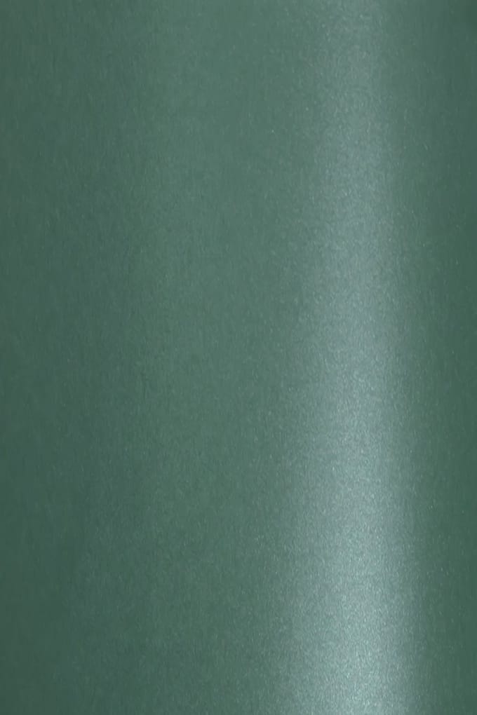 Netuno - groen metallic papier - A4 - 21 x 29,7 cm - 20 vellen - 280 gram - Aster Metallic Green