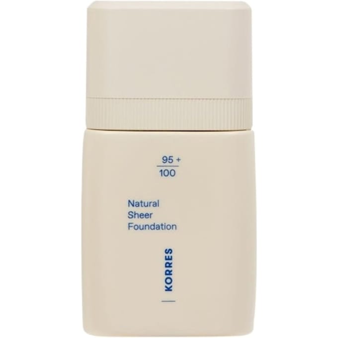 Korres Foundation Natural Sheer Dames 30 ml