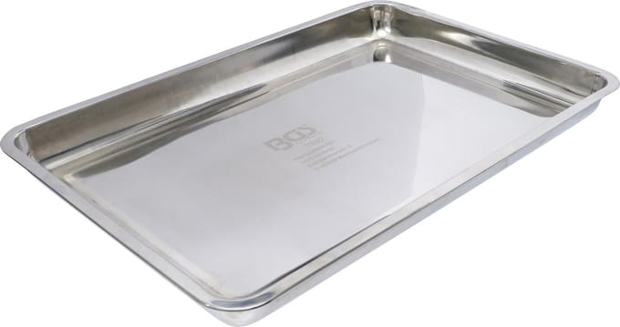 BGS Opvangbak roestvrij staal 600 x 400 mm 9 liter