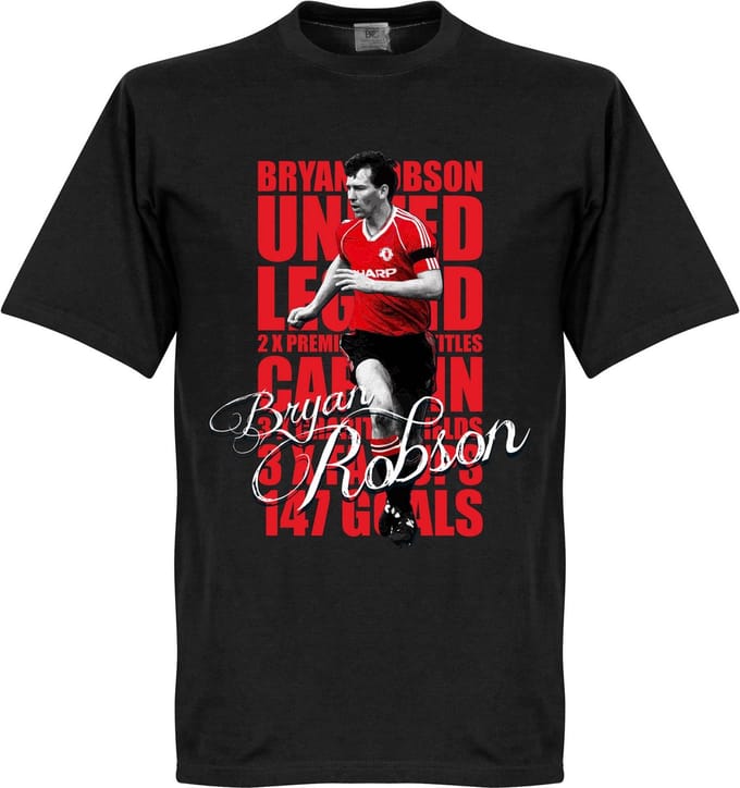 Bryan Robson Legend T-Shirt - M