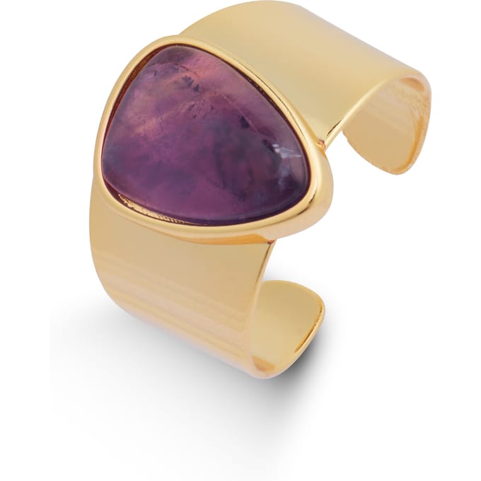 Luxenter sheak natuurlijke amethist ring