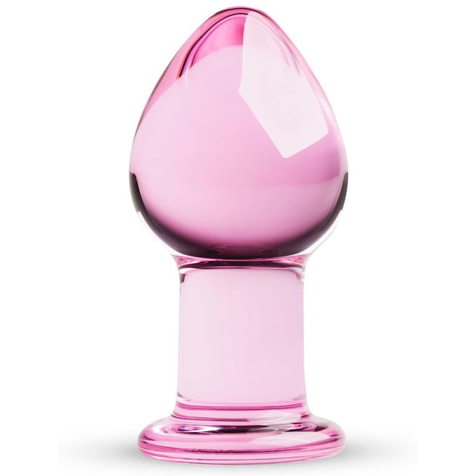 Gildo - Roze Glazen Buttplug No. 27 - 9 cm