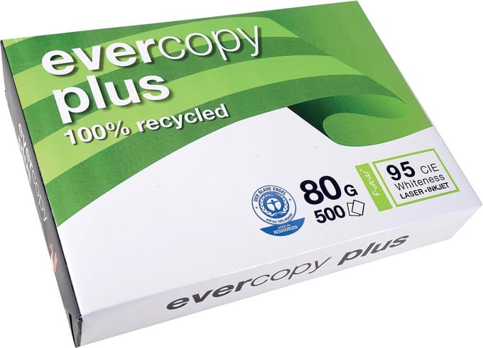 Clairefontaine Evercopy+ 50048C Kringlooppapier DIN A4 80 g/m² 500 vellen