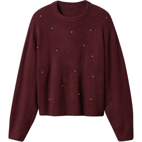 ESMARA Dames trui (Bordeaux, S (36/38))