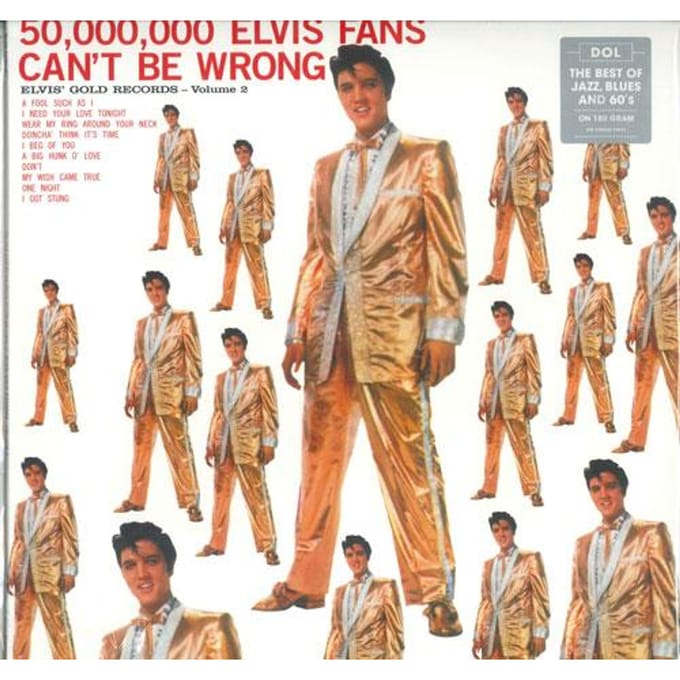 LP ELVIS PRESLEY - 50.000.000 Elvis Fans Can't Be Wron DOS624H DOL 2015 Europa Reggae, Ska & Dub