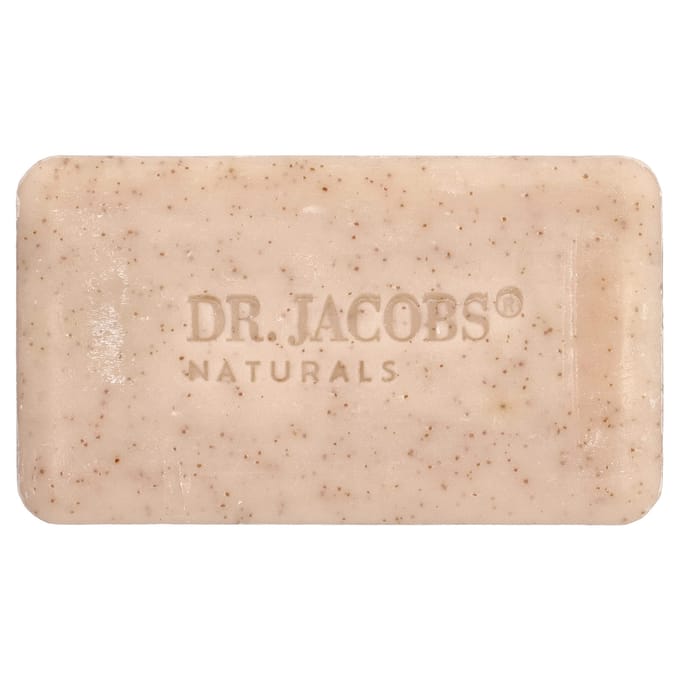 Dr. Jacobs Naturals, Loofah Exfoliating Castile Soap, Lucy Rose, 5 oz (142 g) brown