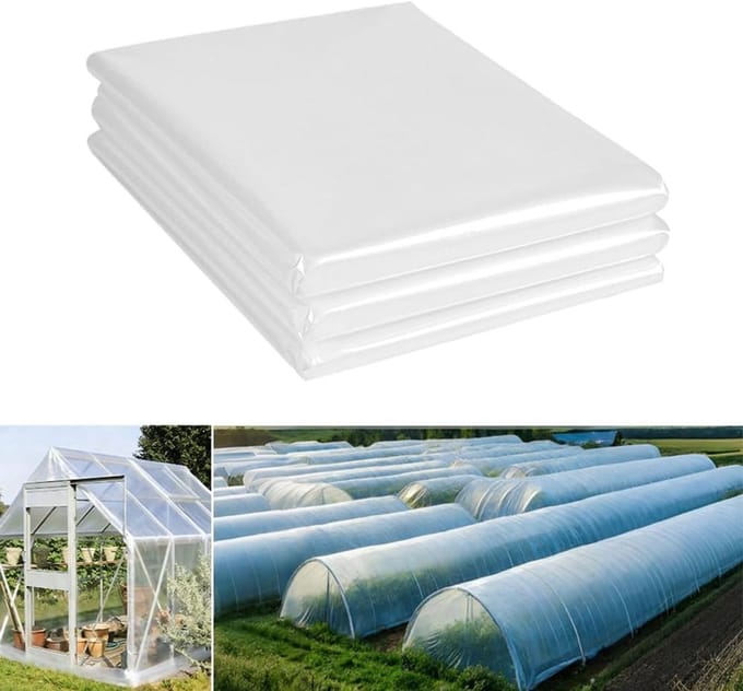 Beschermzeil - Plastic folie - Kas afdekken - Waterdicht en UV-bestendig - 3 x 10 meter