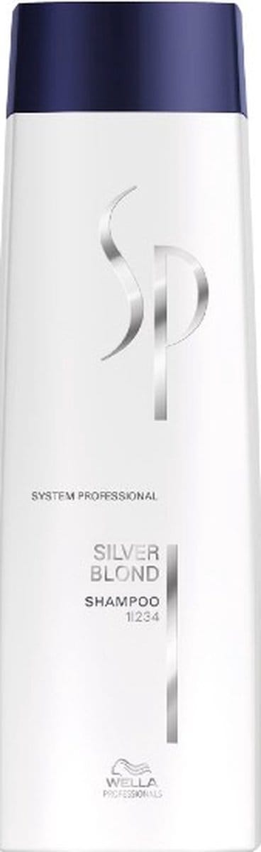 Wella SP Silver Blond Shampoo-250 ml - Normale shampoo vrouwen - Voor Alle haartypes