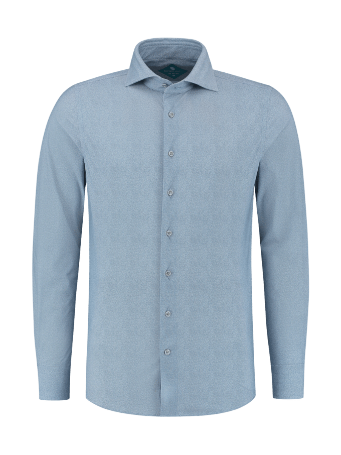 District Indigo Overhemd Performance Light Blue   39