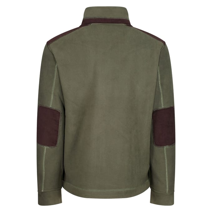 Regatta Heren Faversham Full Zip Fleece Jas (Donkere Khaki)