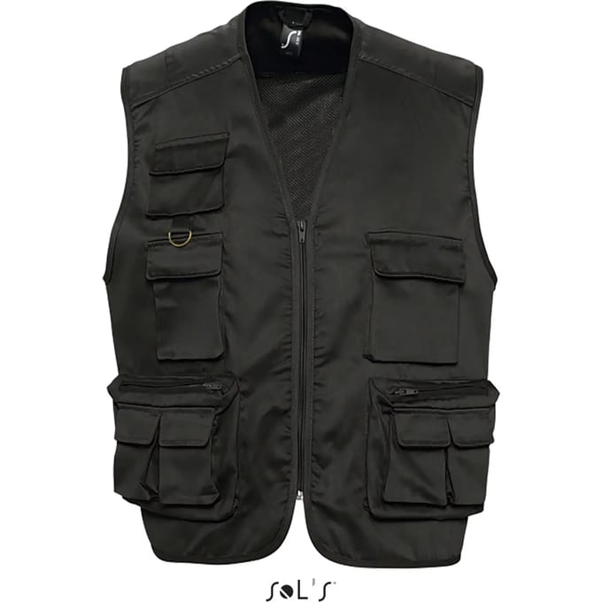 SOL'S Reporter Jacket Wild L836 - Black - L