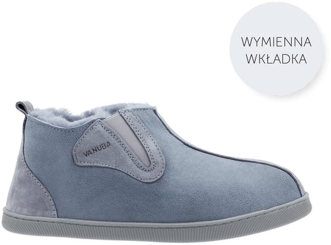 Pantoffels van schapenleer Vanuba Columbia
