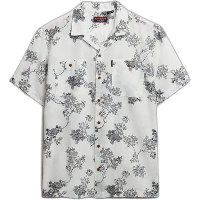 Superdry - Beach overhemd met korte mouwen - Heren - Shirts