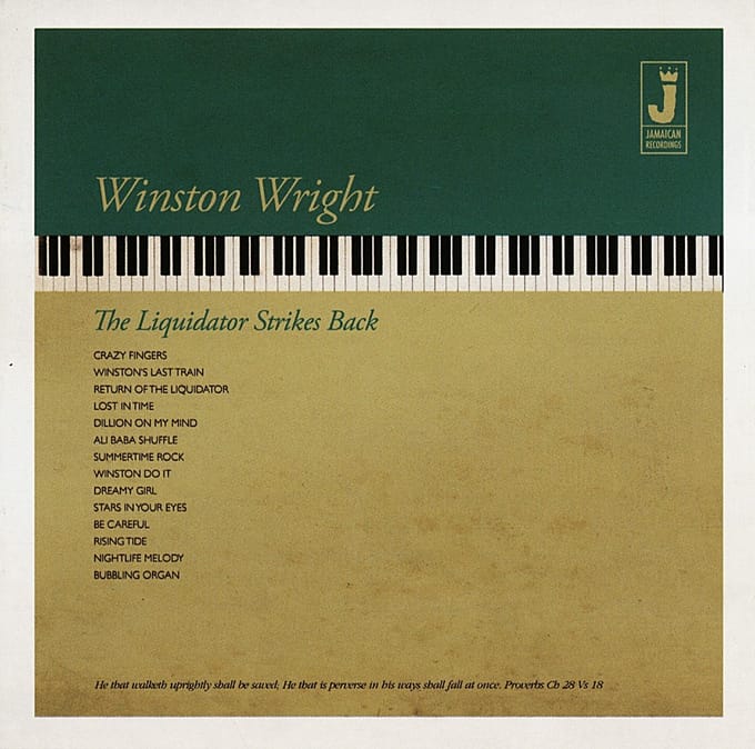 Winston Wright - The Liquidator Strikes Back (LP)
