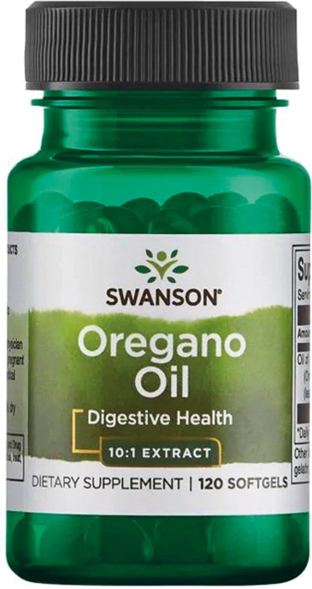 Superfoods - Oregano Olie - 120 Capsules - Swanson -