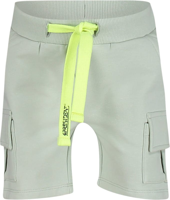4PRESIDENT Korte Broek Jongens Short - Light Green - Maat 98