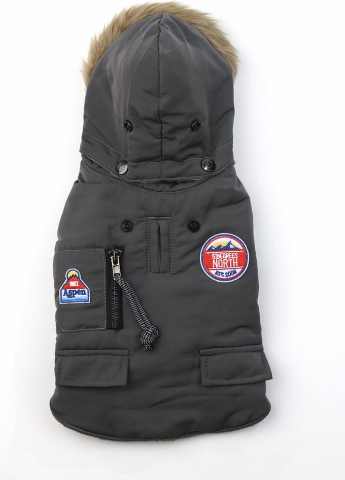 51 Degrees North Aspen Coat Dark Navy - Hondenkleding - 42 cm