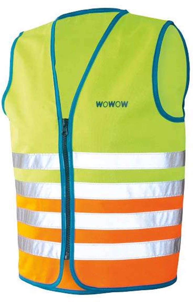 WOWOW Fluohesje kind EN17353 - Wasabi Jacket Green L