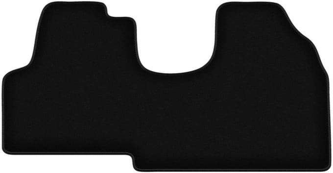 BASIC zwarte velours matten voor: Citroen Jumpy I bestelbus (1994-2006)