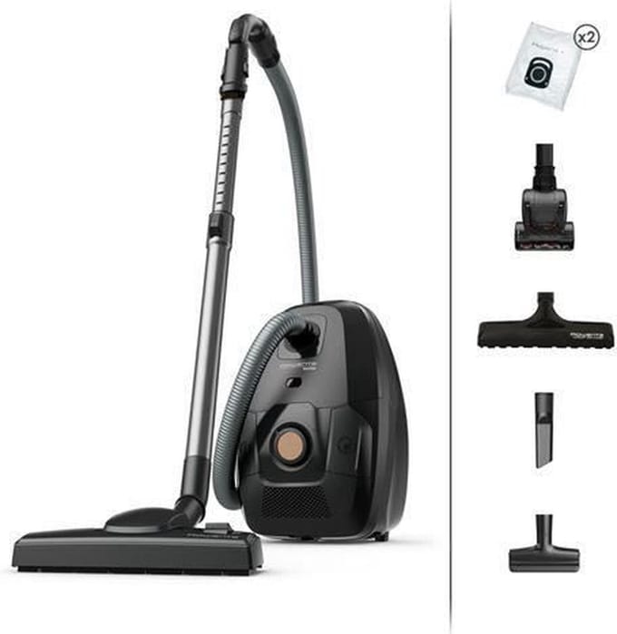 Stofzuiger met Zak Rowenta G-FORCE Effitech 400W Zwart RO6180EA