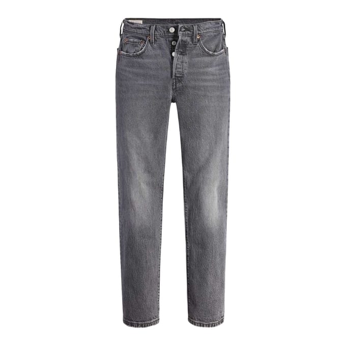 Levi's Dames 501 Original Straight Leg Jeans (Grijs)