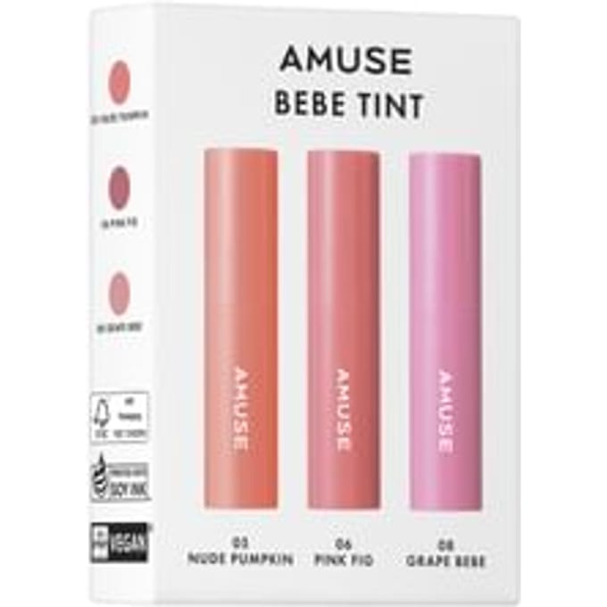 AMUSE - Mini Bebe Tint Set - Liptint