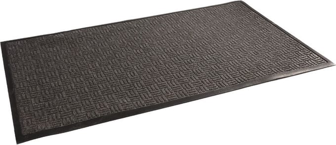 Rubbermagazijn - Deurmat voor binnen 150 x 90 cm - Grijs
