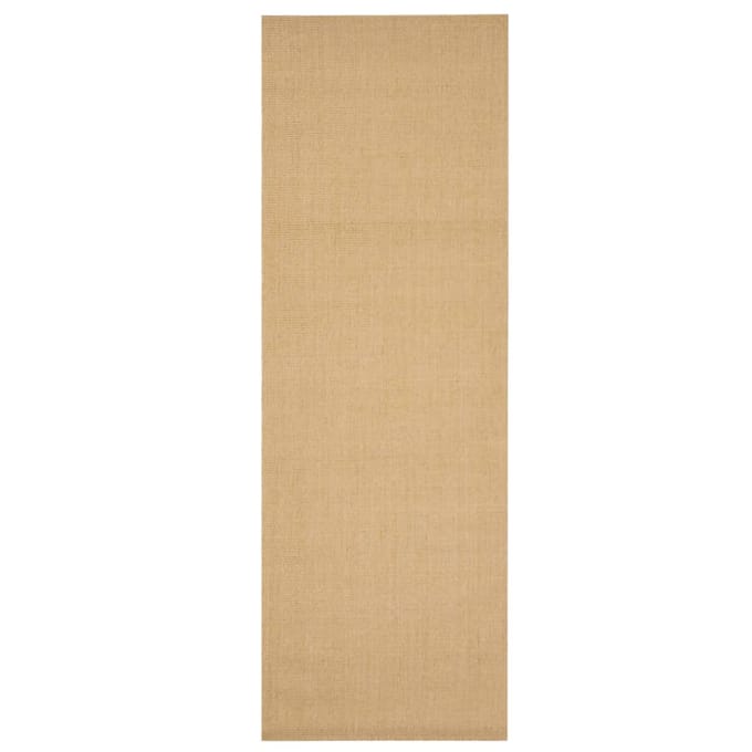 vidaXL - Vloerkleed - 66x200 - cm - natuurlijk - sisal