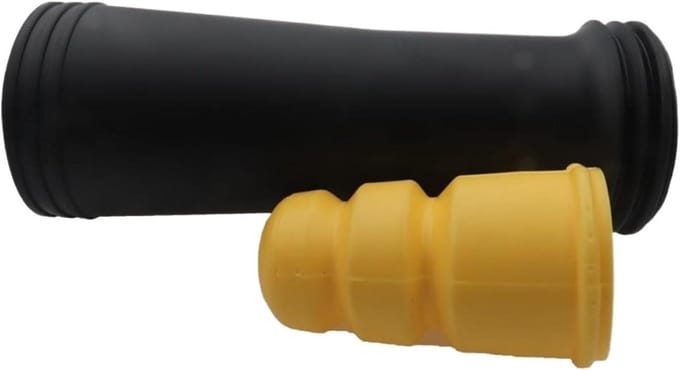Schokdemperhoes Set - Balgen Buffer - Ophanging Beschermen - Duurzame Bescherming - One Size - Zwart