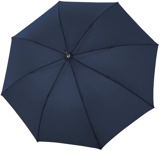 doppler Paraplu Graz Long Automatic MIA Umbrella Navy Donkerblauw