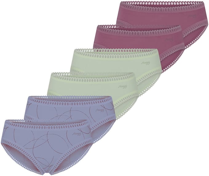 sloggi Dames slip / onderbroek 6 pack GO Crush