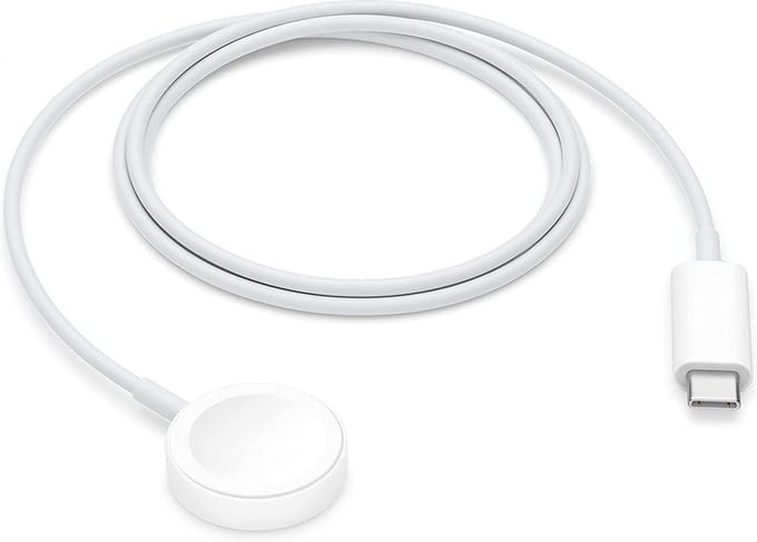Oplaadkabel geschikt voor Apple Watch 1 Meter Wit