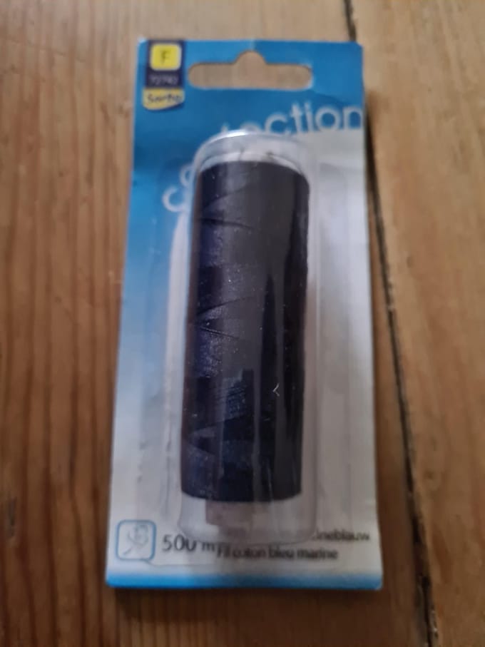500m Katoengaren marineblauw Sorbo