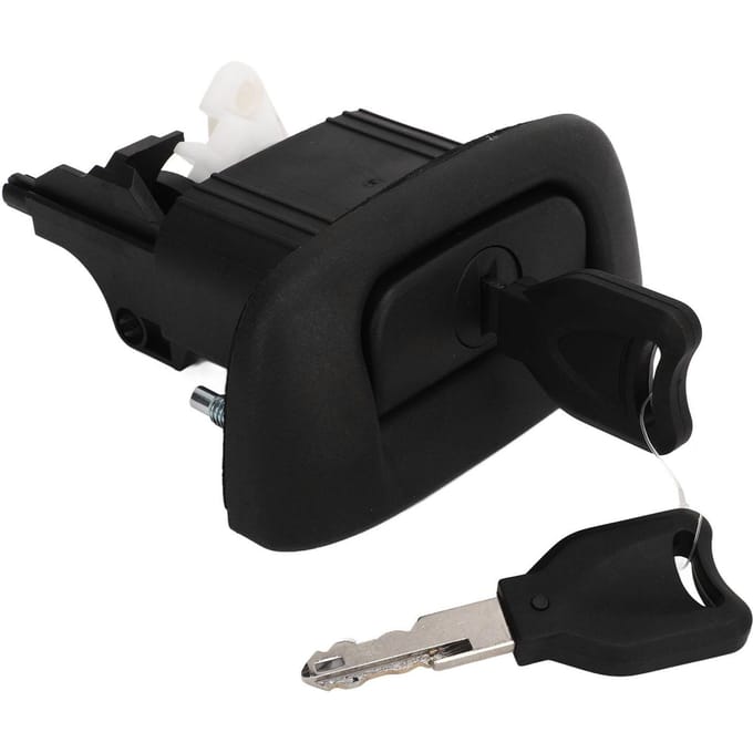 Achterklep Kofferbak Slot met 2 Sleutels Weerbestendig 7700431773 Zwart Vervanging voor Platina black