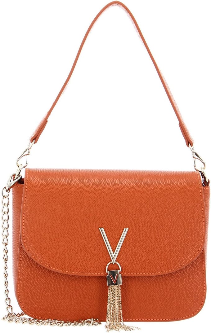VALENTINO Schoudertas Handtas Divina Shoulder Bag Arancio Terracotta