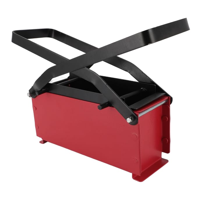 Papierbrikettenmaker, ijzer, eenvoudig te bedienen, multifunctionele papierbrikettenmaker voor thuisgebruik black