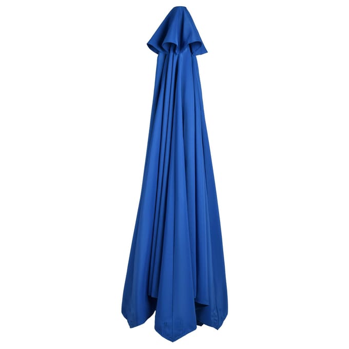 Vervangend Parasoldoek Buiten Zonnescherm Waterdicht Polyester voor Parasolframe met 2,7m Spaken Type 8