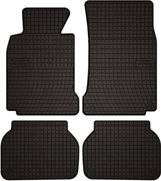 Wielganizator SolidPRO - Auto Vloermatten - BMW 5 E39 - Zwart - Op Maat
