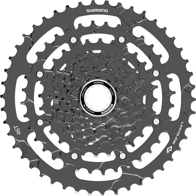 Shimano Cues Lg400-9 Fietscassette Zilver 9s / 11-46t
