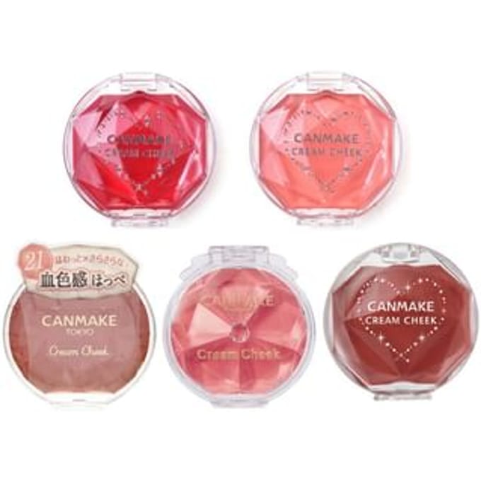 Canmake - Cream Cheek 24 Peach Mousse