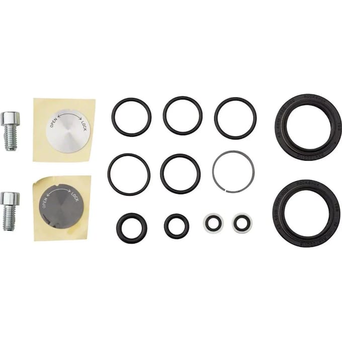Vorkkeerring kit Rockshox Basic Dustrings,O-Ring Paragon Gold Sa A1