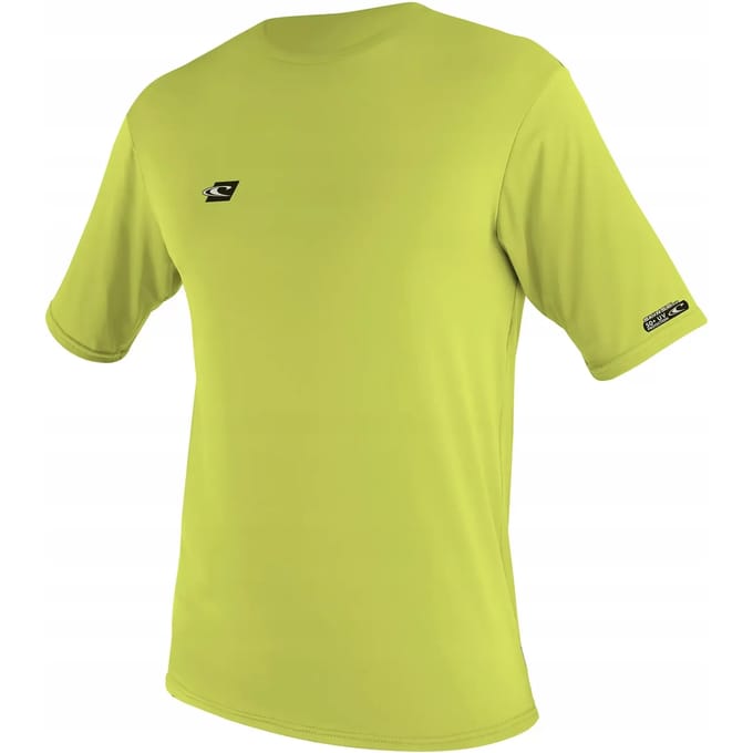 O´neill Wetsuits Premium Skins Korte Mouw Rash Guard Groen 12 Years Jongen