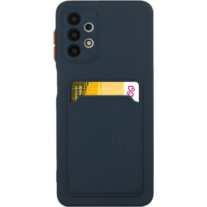 CaseBody Samsung Galaxy A53 Telefoonhoesje met Kaarthouder Blauw