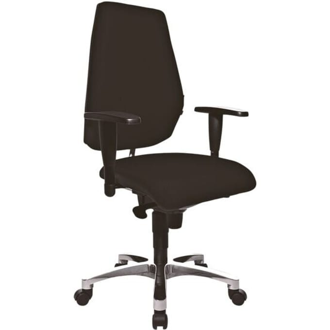 SITNESS 30 - Professionele bureaustoel Zwart Stof
