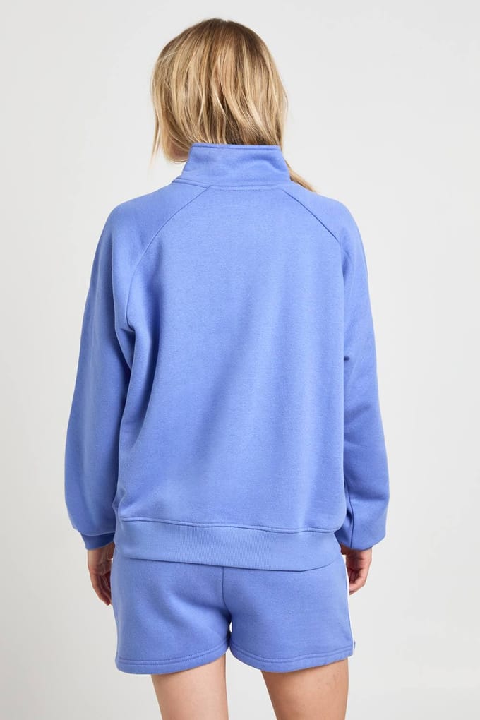 boohoo Dames Petite Half-zip Sweater Met Pijpendetail Korte Joggingpak | Lila | Maat: XS