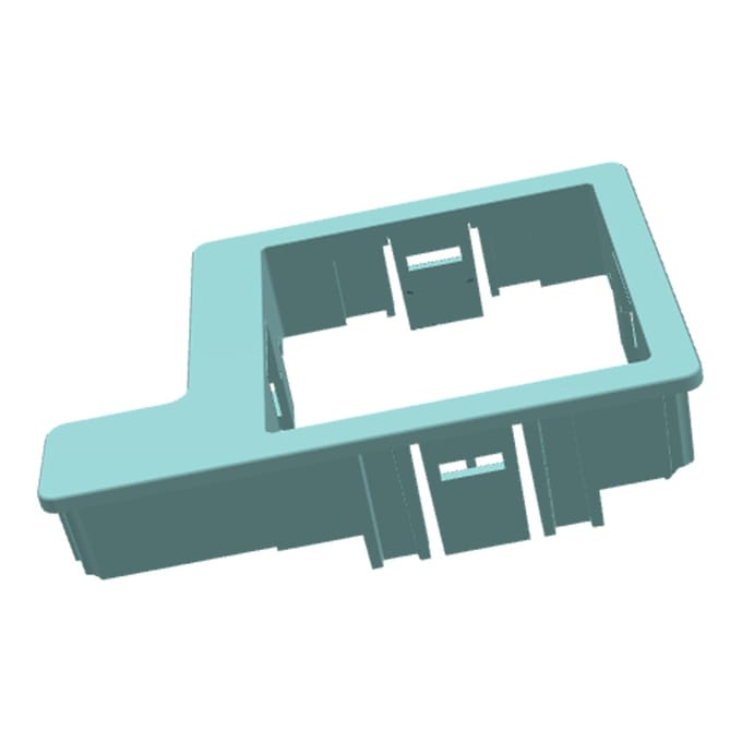 AEG kader, grijs, knop, for UI 40,5x56,7 140208196034